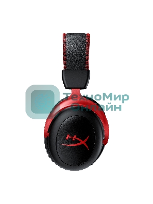 Гарнитура HyperX Cloud II красный, проводная, совместимость с консолями