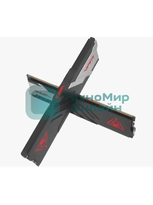Оперативная память Patriot Viper Venom, DDR5, 32GB (2x16GB), 6800MHz, CL34, DIMM, с радиатором, черный
