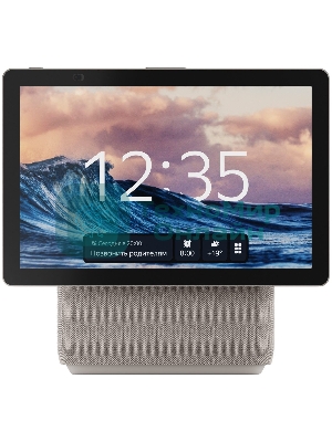 Умная колонка Яндекс Станция Дуо Макс, 60Вт, с экраном, 2 динамика, часы, камера, Wi-Fi, Bluetooth 5.2, Zigbee, Алиса, бежевый