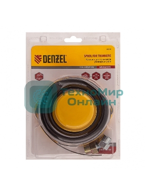 Катушка Denzel универ. триммер. гайка м10 гайка м8 м12 винт м8-м10 лев.резьба шаг1.25мм