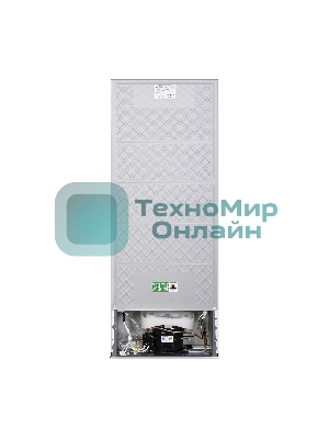 Холодильник Maunfeld MFF144SFW белый глянц. двухкамерный 154/52л морозилка снизу, ручная разморозка