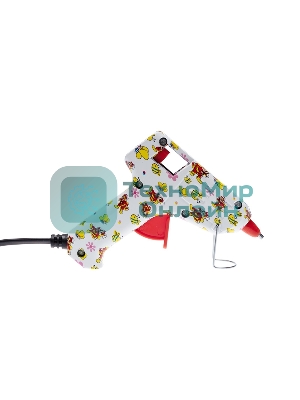 Клеевой пистолет Rexant, 15 Вт, Ø7 мм + набор цветных стержней 12 шт, блистер