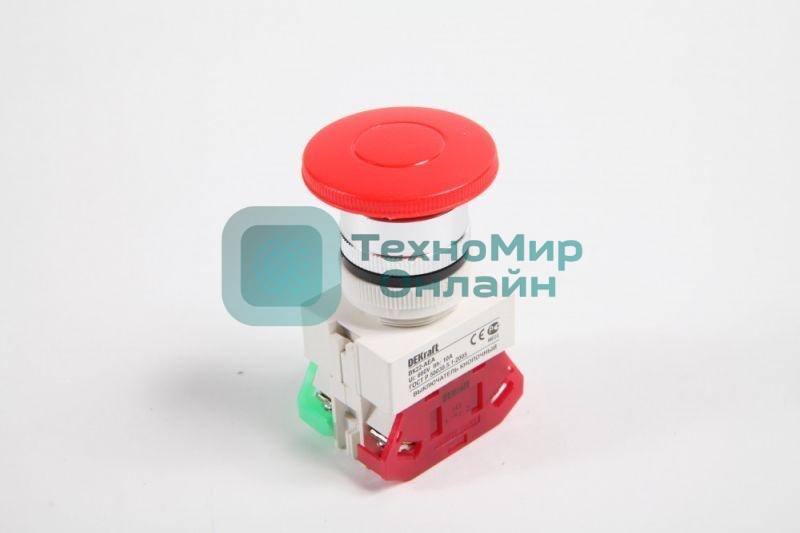 Кнопка AE-22 красн. ВК-22 DEKraft 25038DEK