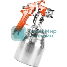 Краскораспылитель Patriot HVLP 1.8B 100л/мин соп.:1.8мм бак:1л