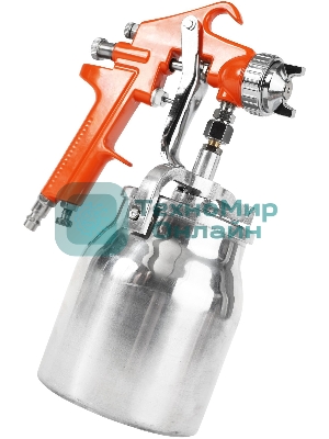 Краскораспылитель Patriot HVLP 1.8B 100л/мин соп.:1.8мм бак:1л