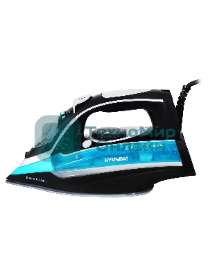 Утюг Hyundai H-SI01336 2800 Вт черный/голубой