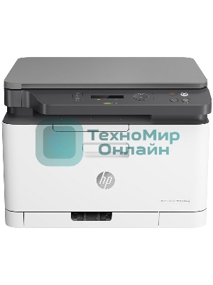 МФУ лазерное HP Color 178nw (4ZB96A), A4, цветной, печ. до 18 стр/мин. (ч/б) до 4 стр/мин. (цвет), 600 x 600 dpi, USB, RJ-45, Wi-Fi, Air Print, Mopria