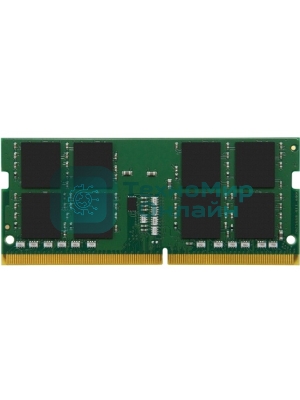 Оперативная память Kingston ValueRAM, DDR4, 32GB (1x32GB), 3200MHz, CL22, SO-DIMM