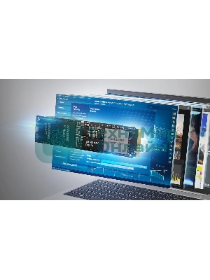 Накопитель SSD Samsung PM9A1, 1000Gb, M.2 2280, PCIe 4.0 x4, NVMe, R/W 7000/5100