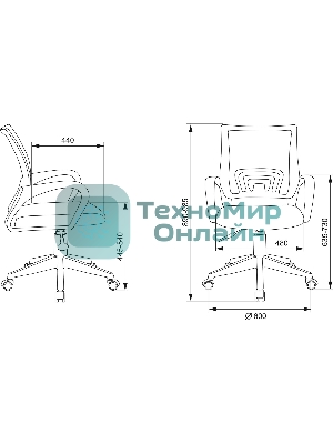 Кресло Бюрократ BuroKIDS 1 W Sticks 08 фиолетовый, ткань, 120 кг
