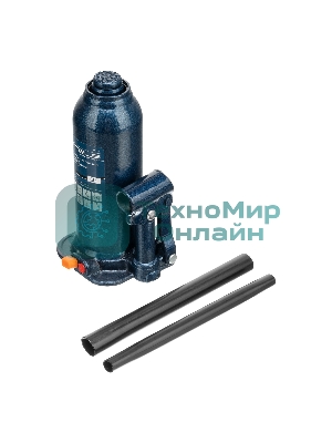 Домкрат гидравлический бутылочный Stels 6 т, h подъема 207-404 мм, в пласт. кейсе