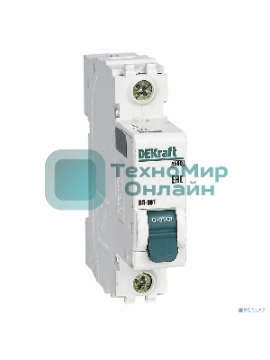 Выключатель автоматический DEKraft 1п C 10А 4.5кА ВА-101 11053DEK