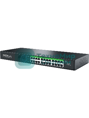 Коммутатор Netis 24PORT 10/1000M POE 2 SFP COMBO P124GC