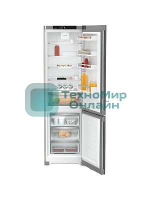 Холодильник Liebherr CNsff 5703 серебристый двухкамерный 266/94л морозилка снизу