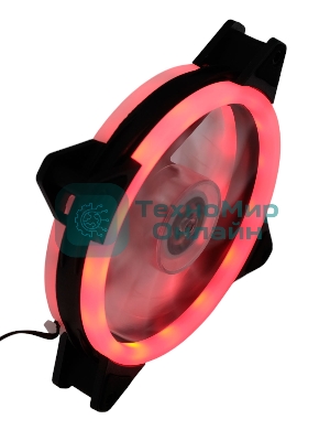 Вентилятор для корпуса Gembird черный, 120 мм, 1200 об/мин, 20.5 дБ, 3 pin