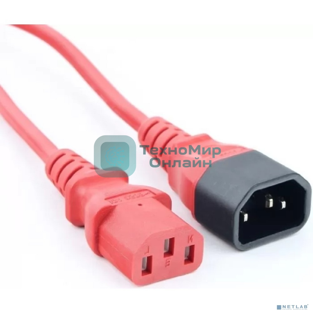 Кабель питания Filum FL-PC-C13/C14-C1-1.0-RD