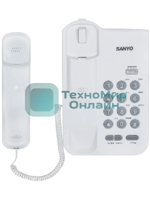 Телефон проводной SANYO RA-S108W белый