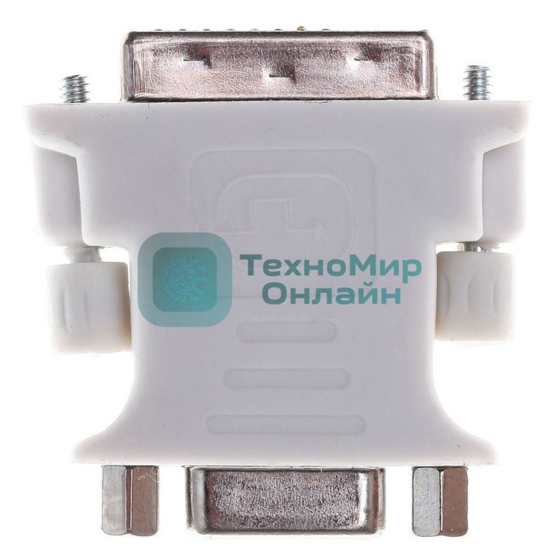 Адаптер Buro DVI-I(m) VGA (f) серый блистер