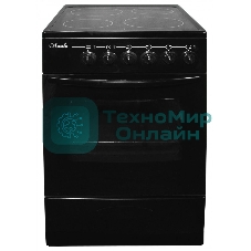 Плита электрическая Лысьва EF4002MK00 черный, конфорок 4, духовка 57 л, 50 см x 84 см x 60 см (без крышки)