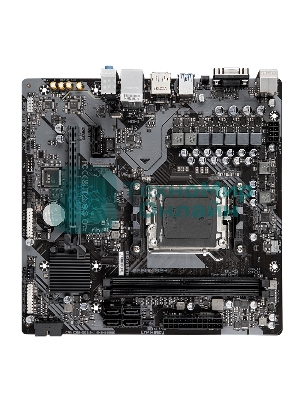 Материнская плата Gigabyte B650M S2H (V1.2/V1.4), AM5, AMD B650, 2xDDR5, 4xSATA, 1xM.2, 1xPCI-E 4.0 x16, 3xUSB-A 3.2 Gen 1, 1xUSB-C 3.2 Gen 1, 1x 1Gb LAN, 3x3.5 мм, 7.1, Micro-ATX