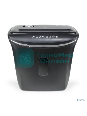 Шредер ГЕЛЕОС УД14-5, (DIN P-5), фрагмент 1,9х12мм, 5-6 лист (70г/м2), скобы, 14 литров