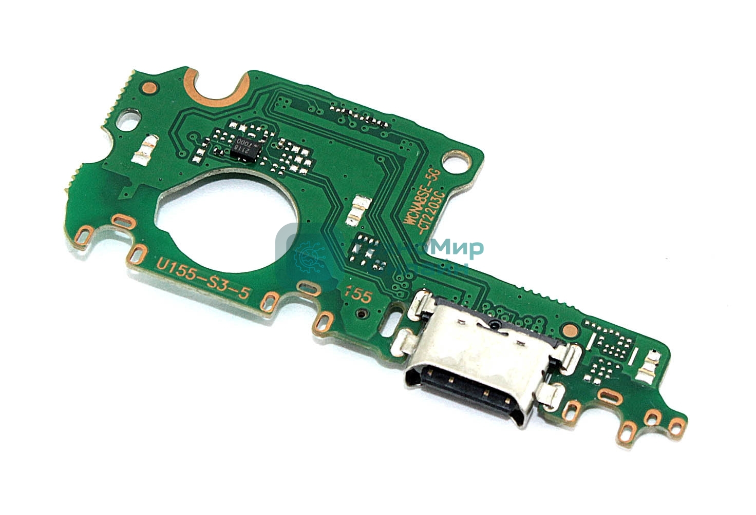 Нижняя плата с разъемом зарядки и микрофоном для Huawei Nova 8 SE