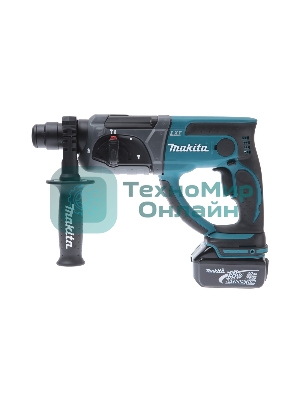 Перфоратор Makita DHR202RFE Перфоратор ак,SDS+, 18В,2х 3 Ач Li-ion,3реж,1.9Дж,0-4000у\м,3.5кг,чем,подсветка,совмест с 4 Ач Li-ion