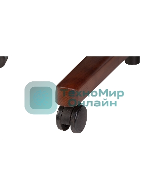 Кресло Бюрократ DUKE белый, кожа