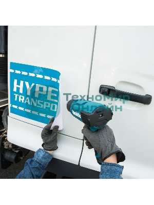 Фен Makita HG 6031 VK 1800Вт 250-500л/мин с регулировкой, с насадками, кейс