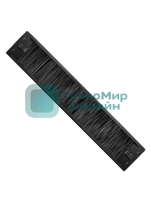 Кабельный органайзер c щеточным вводом ExeGate BP19-2UM-TL (19