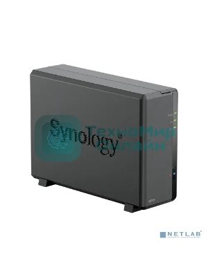 СХД SYNOLOGY настольное исполнение 1BAY NO HDD DS124