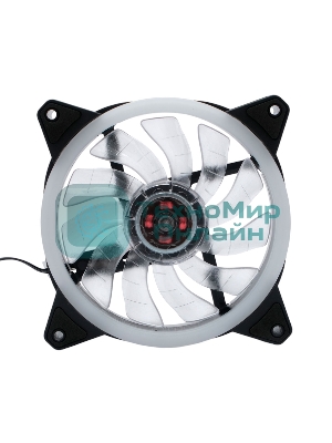 Вентилятор для корпуса Gembird черный, 120 мм, 1200 об/мин, 20.5 дБ, 3 pin