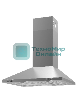Вытяжка купольная Evelux Favorite 60 X нержавеющая сталь, 60 см, 750 куб. м/ч, 45 дБ