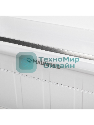 Холодильник Maunfeld MFF144SFW белый глянц. двухкамерный 154/52л морозилка снизу, ручная разморозка