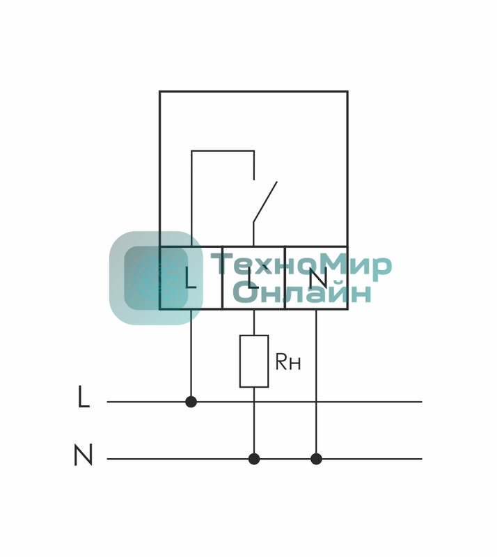 Реле напряжения CP-721 (50-450В 30А 2 модуля IP20 монтаж на DIN-рейке)(аналог УЗМ) F&F EA04.009.003