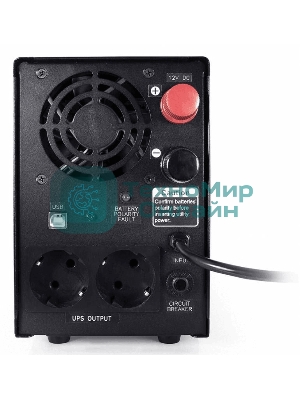 Источник бесперебойного питания Powercom Infinity INF-800 480Вт 800ВА черный