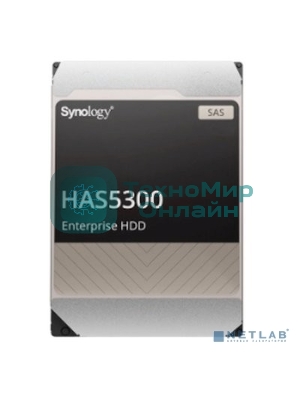 Жесткий диск Synology HAS5300-12T SAS 12TB 7200RPM 12Gb/S 256MB