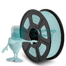 Филамент NVPrint PLA Matte Powder Blue для 3D печати диаметр 1.75мм длина 330 метров масса 1 кг