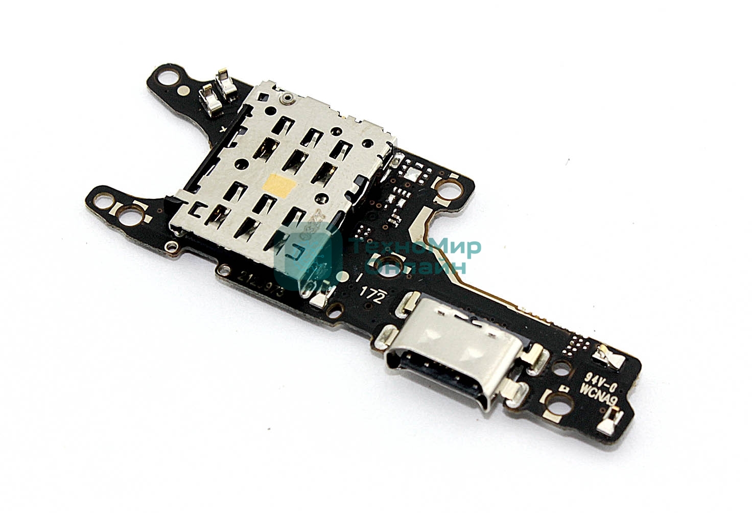 Нижняя плата с разъемом зарядки и микрофоном для Huawei Nova 9