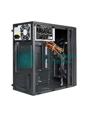 Компьютерный корпус Minitower ExeGate BAA-109U2-AA500 (mATX, БП AA500 с вент. 8см, 2*USB+2*USB 3.0, аудио, черный)