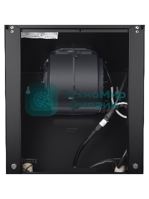 Вытяжка каминная Maunfeld Bridge 60 нержавеющая сталь/черное стекло, 60 см, 850 куб. м/ч, 51 дБ