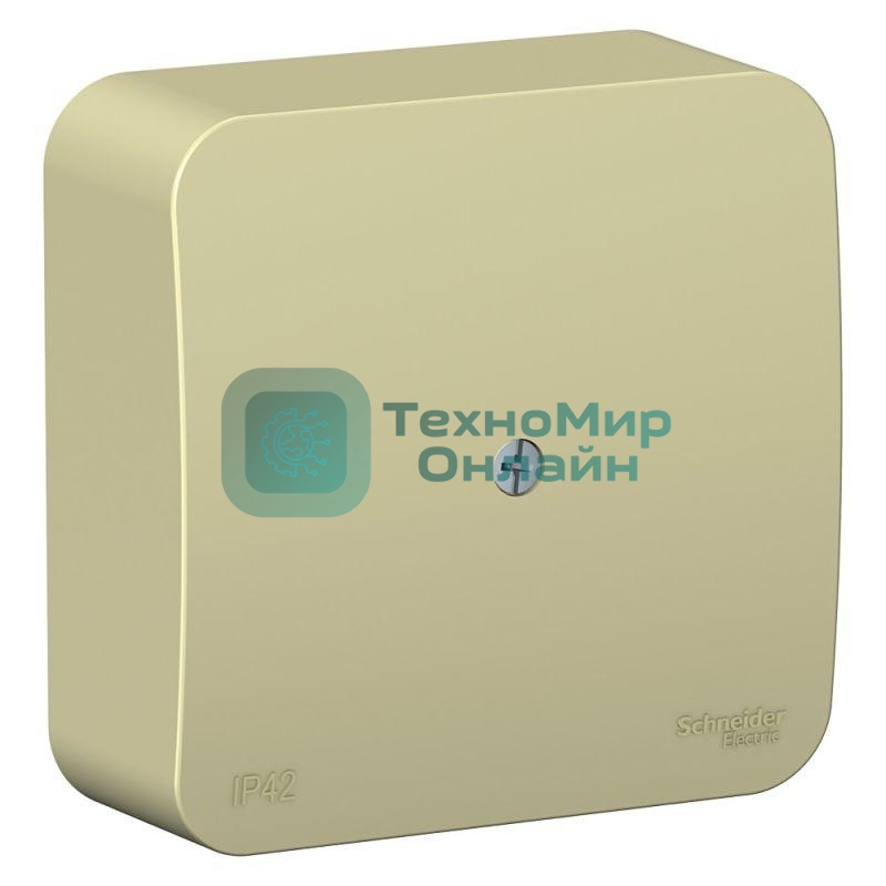 Коробка распределительная ОП BLANCA 16А 250В IP42 беж. SchE BLNRK000017