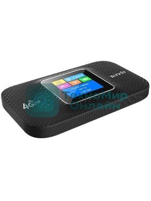 Мобильный роутер Tenda 4G185 4G LTE, встроенная батарея 2100 мА·ч; поддержка карт памяти до 32Gb