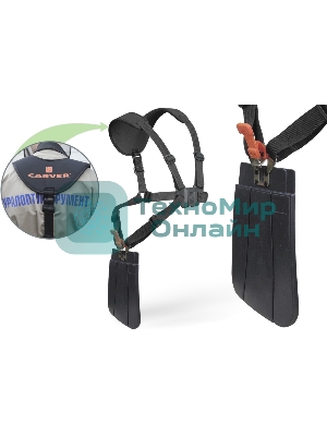 Мотокоса CARVER GBC-052M 1500Вт 2х-тактный 52см3 1л нож 230мм леска2.4мм