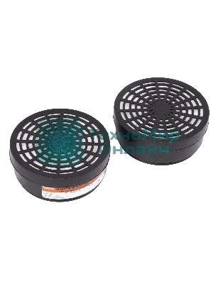 Фильтр комбинированный к полумаске изолирующей ИСТОК 300/400, А1Р1, 2 шт. Россия