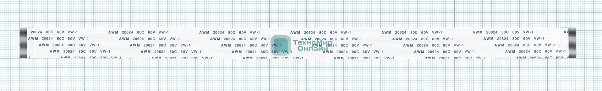 Шлейф универсальный 32pin, шаг 0,5мм, длина 30 см