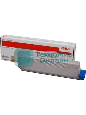 Картридж лазерный Oki C831/841 черный 10K