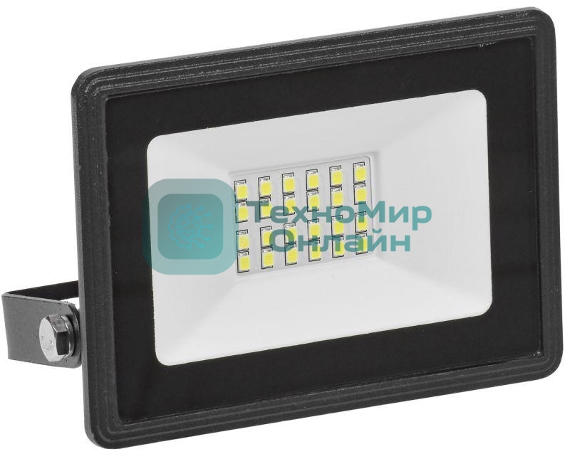 Прожектор IEK LPDO601-30-65-K02 СДО 06-30 светодиодный черный IP65 6500 K IEK