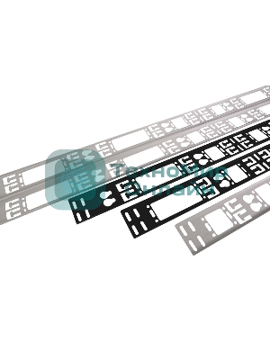 Вертикальный кабельный органайзер в шкаф, ширина 150 мм 42U (ВКО-М-42.150)