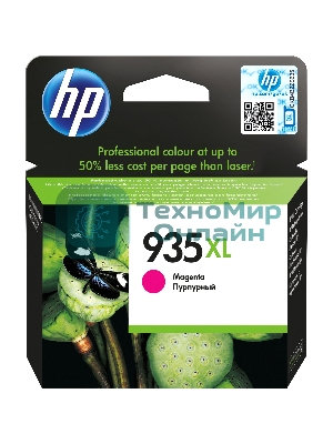 Картридж струйный HP 935XL C2P25AE пурпурный для HP OJ Pro 6830 (825стр.)